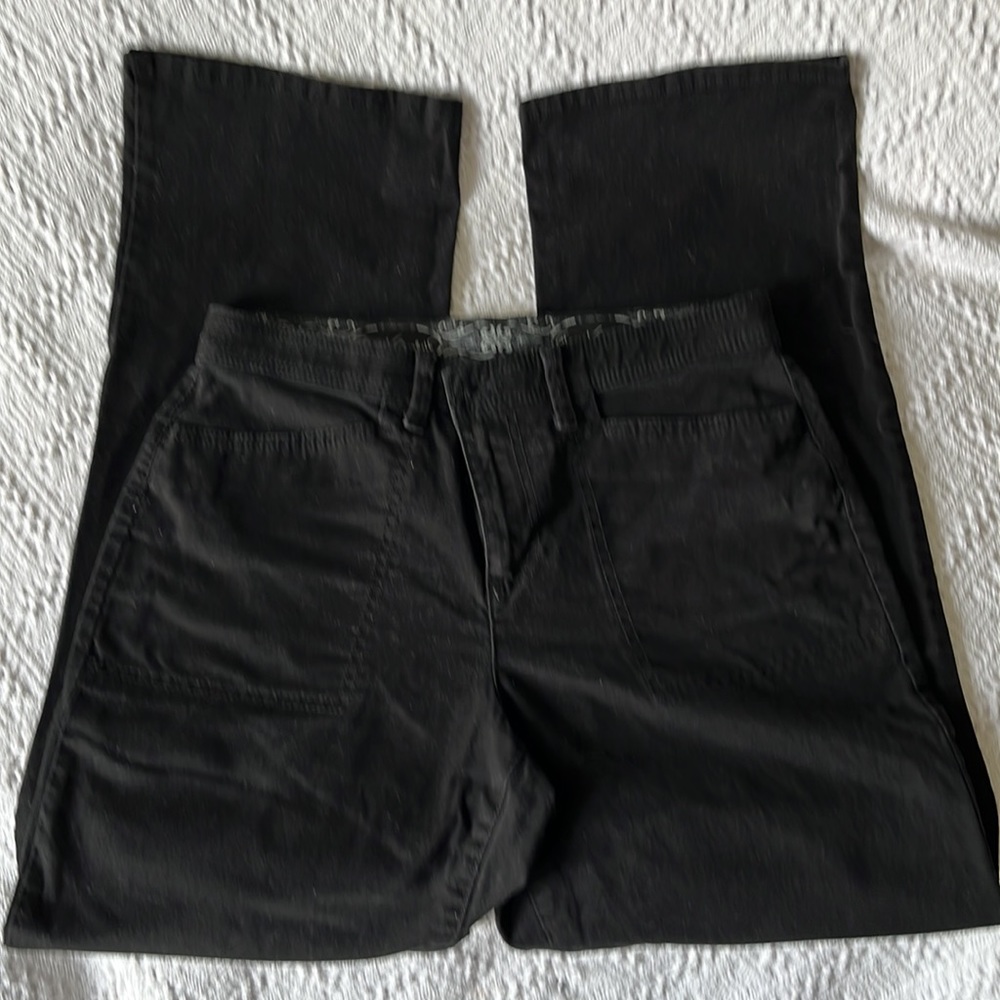 Gloria Vanderbilt 4 Pocket Black Jeans 8